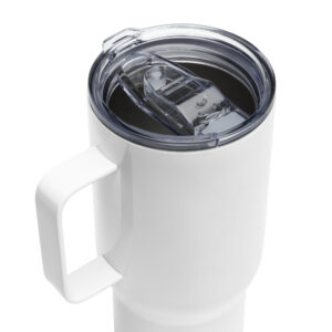 Travel mug with handle